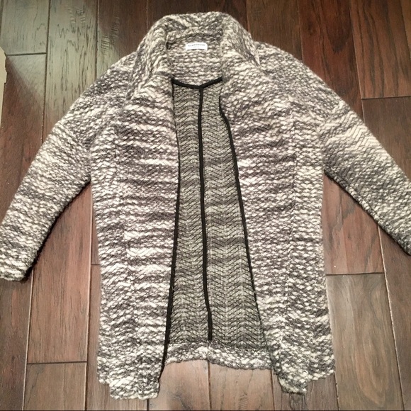 ❤️ Chunky knit open front cardigan car coat m - Picture 3 of 7
